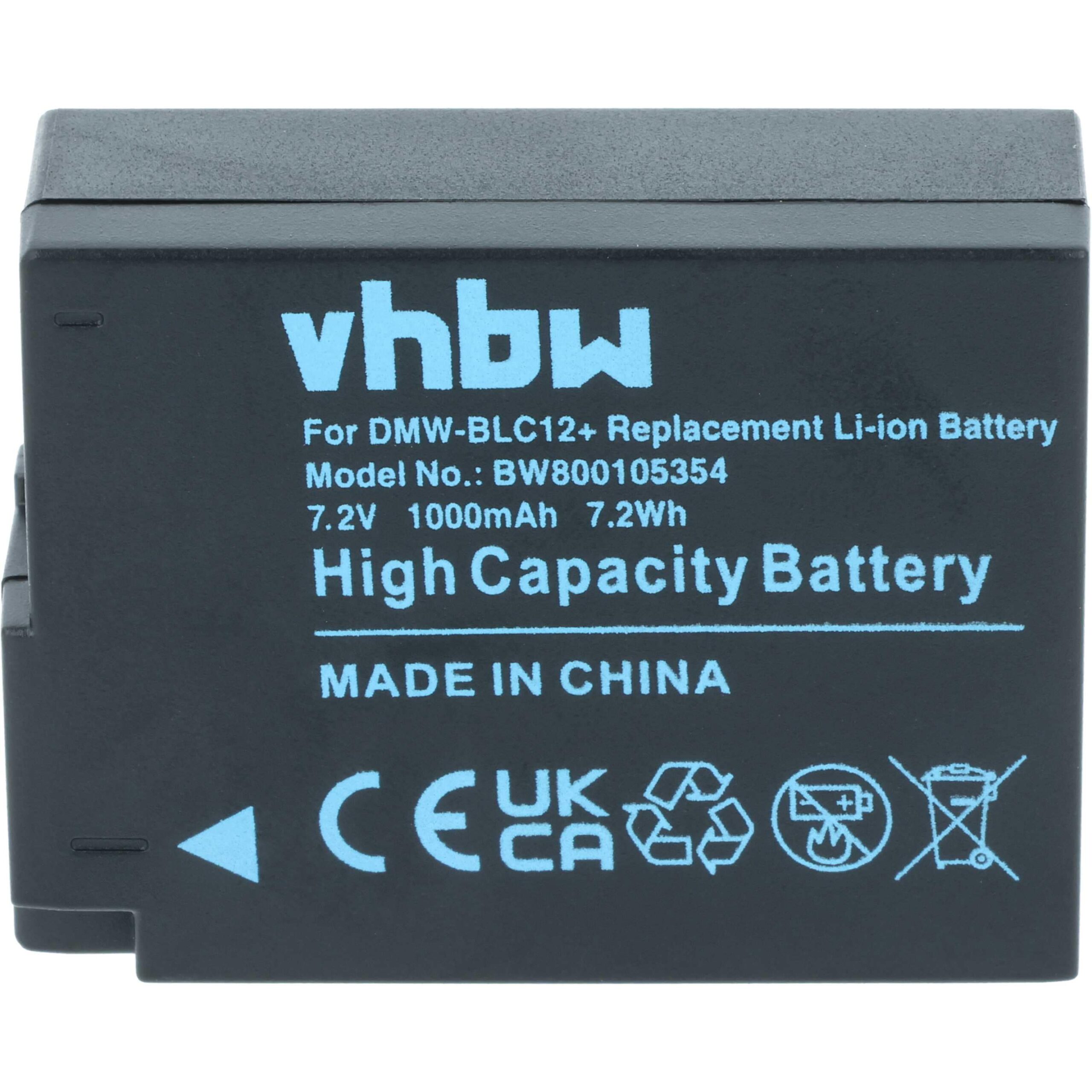 2x Bateria substitui Leica BP-DC12 - 1000mAh, 7.2V, Li-Ion com Chip de Informação - Image 3