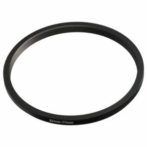 Anel Adaptador Redutor 82 mm para 77 mm vhbw para Lentes de Câmara