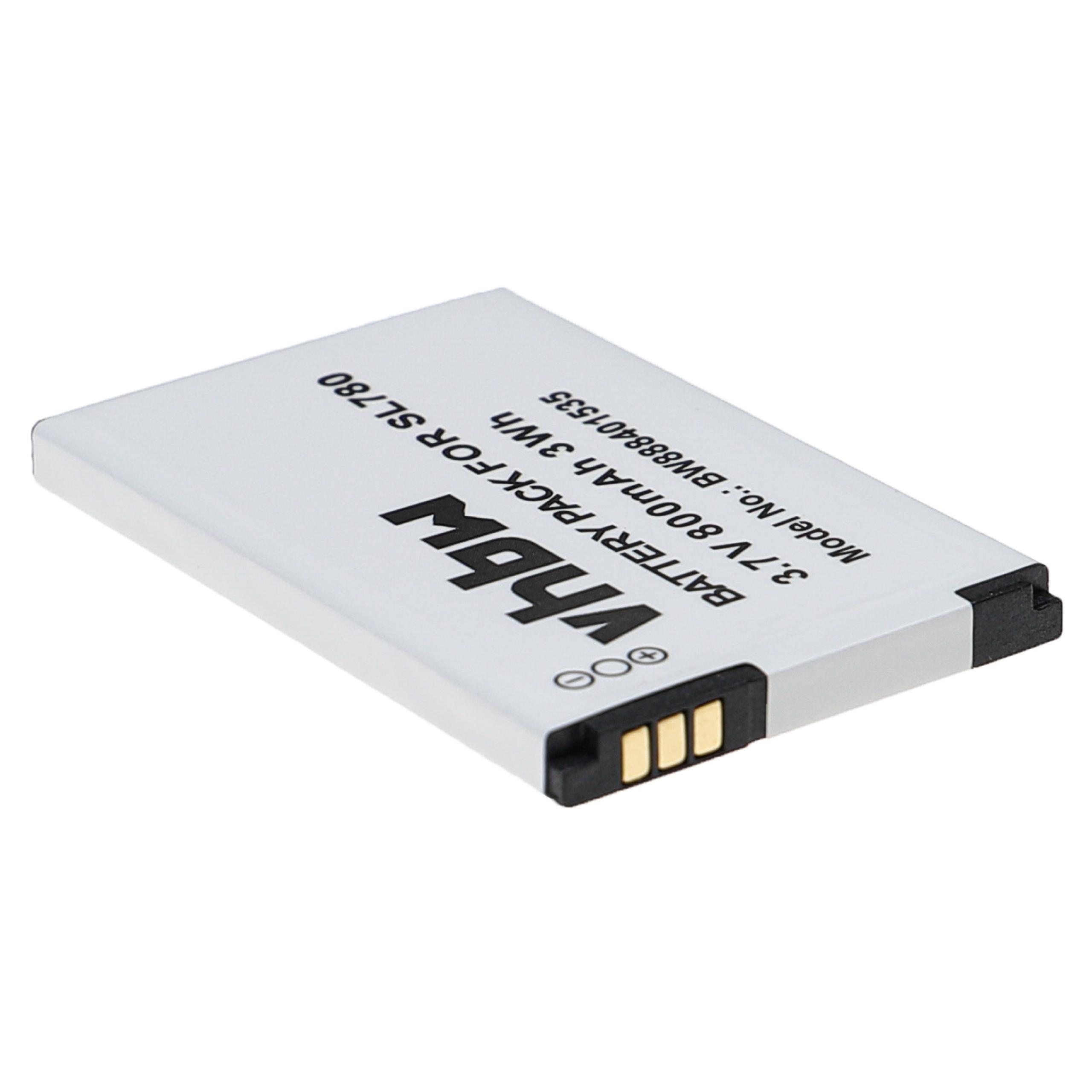2x Bateria de substituição vhbw para Siemens S30852-D2152-X1 / Gigaset telefone fixo DECT - 800 mAh 3.7 V Li-Ion - Image 3