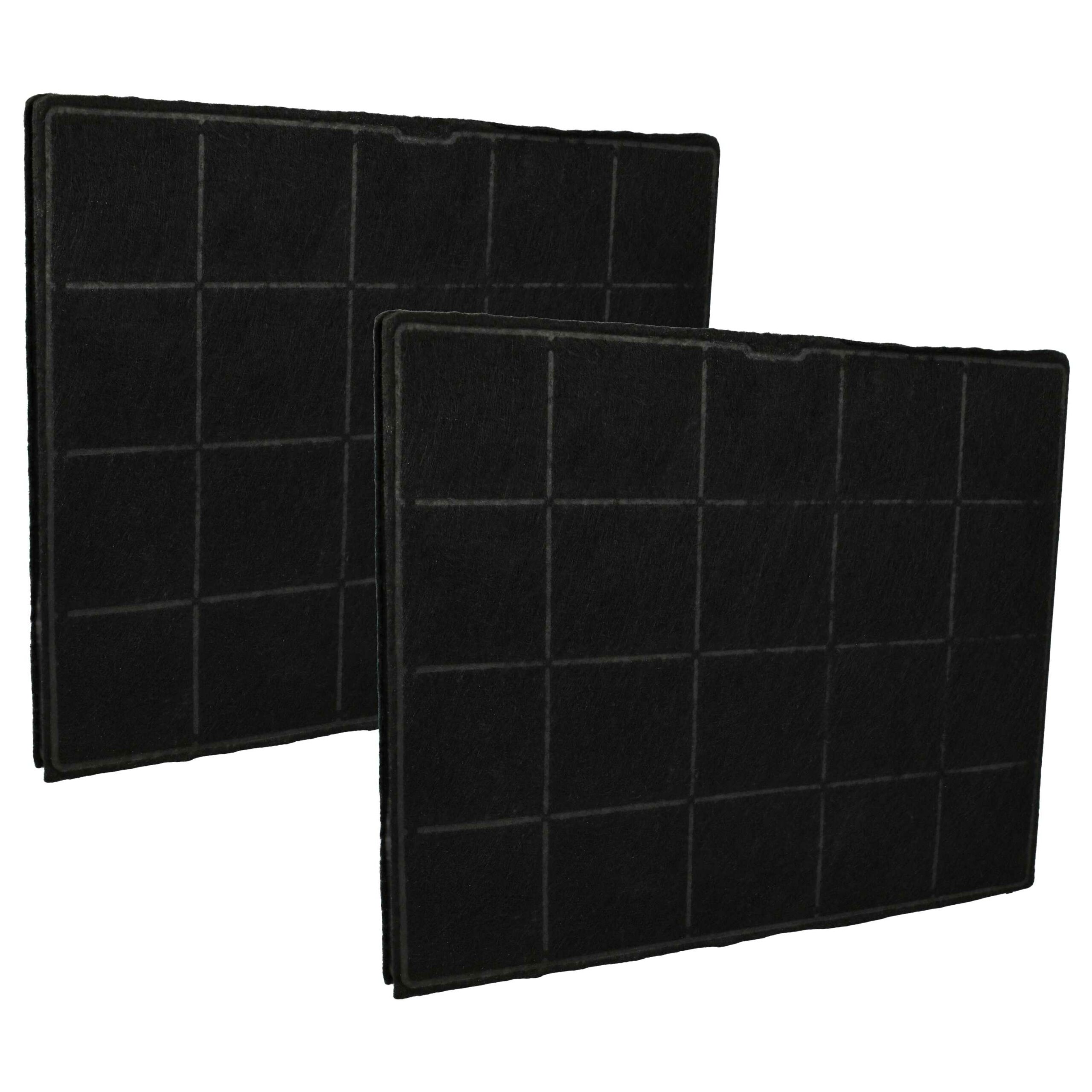 2x Filtro de Carvão Ativado vhbw para Coifa Zanussi, AEG, Electrolux e Compatíveis