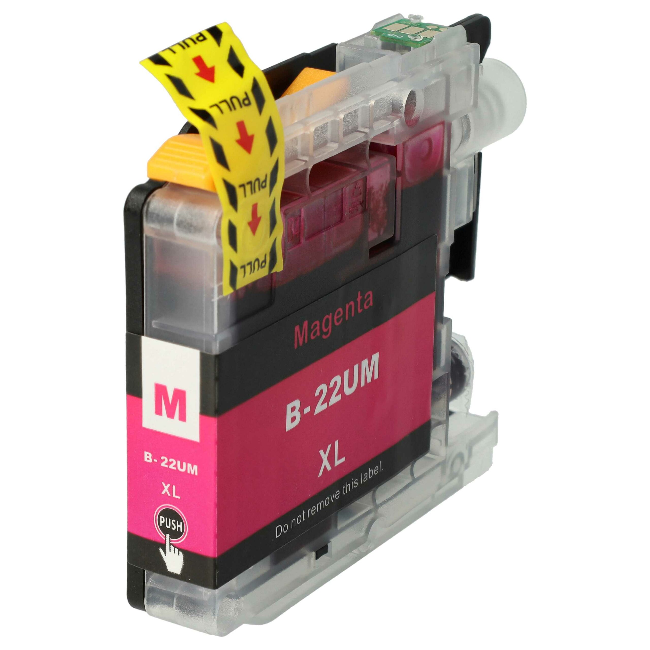 Cartucho de Tinta Magenta vhbw para Brother LC-22UM - 15 ml com Chip