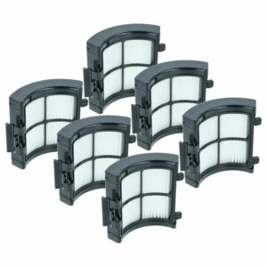 6x Filtros de Substituição vhbw para Aspirador Shark XHFIW1000, XPRFIW1000