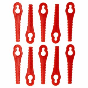 10 Lâminas de Substituição para Cortador Güde 58586 - vhbw