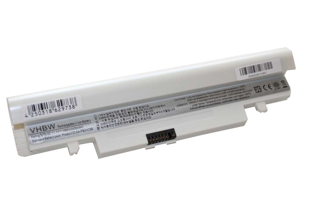 Bateria de substituição para Samsung AA-PB2VC6B, AA-PL2VC6B, AA-PB2VC6W - 4400 mAh 11.1 V Li-Ion