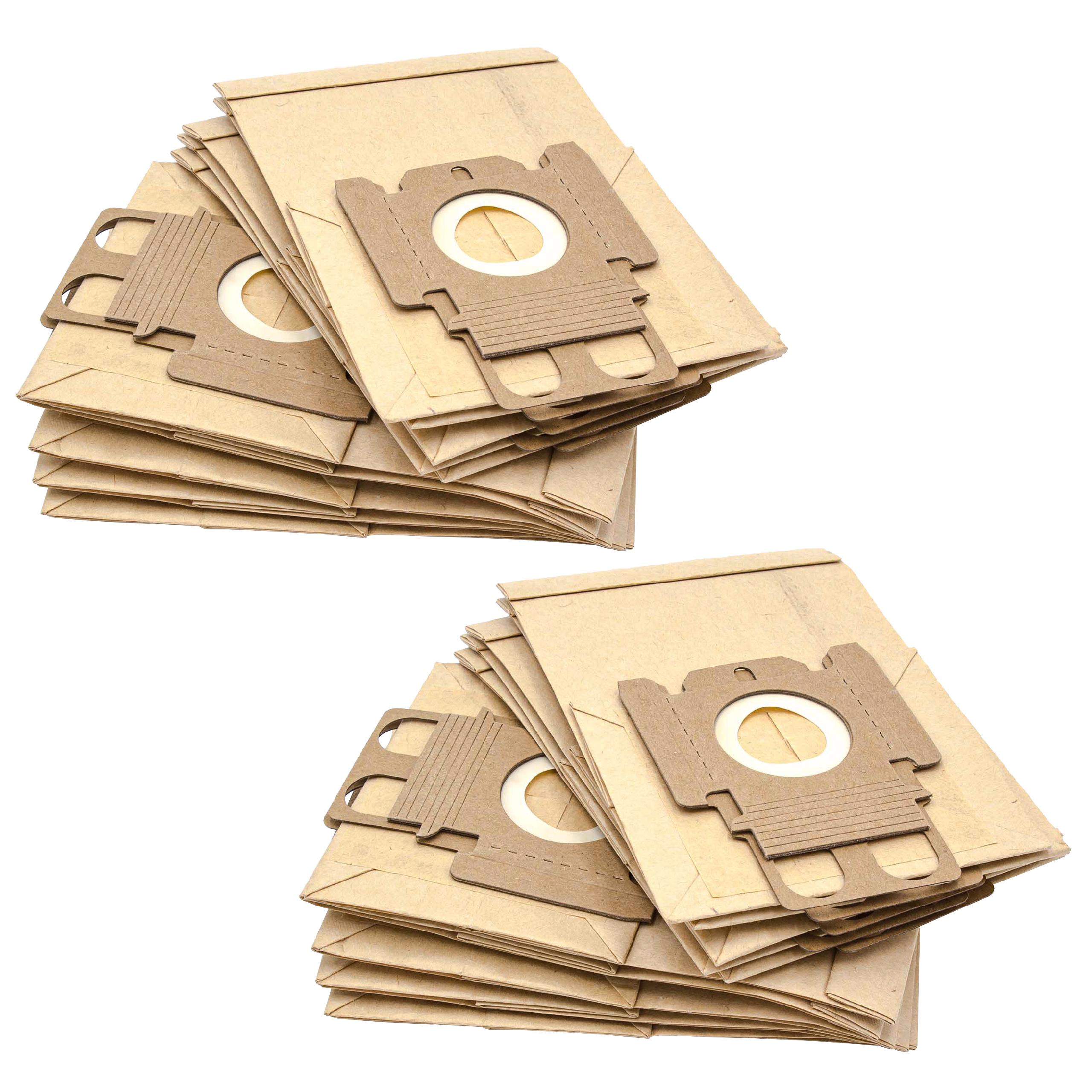 Pack 20x Sacos para Aspirador Europlus M 301 - Privileg - Papel vhbw