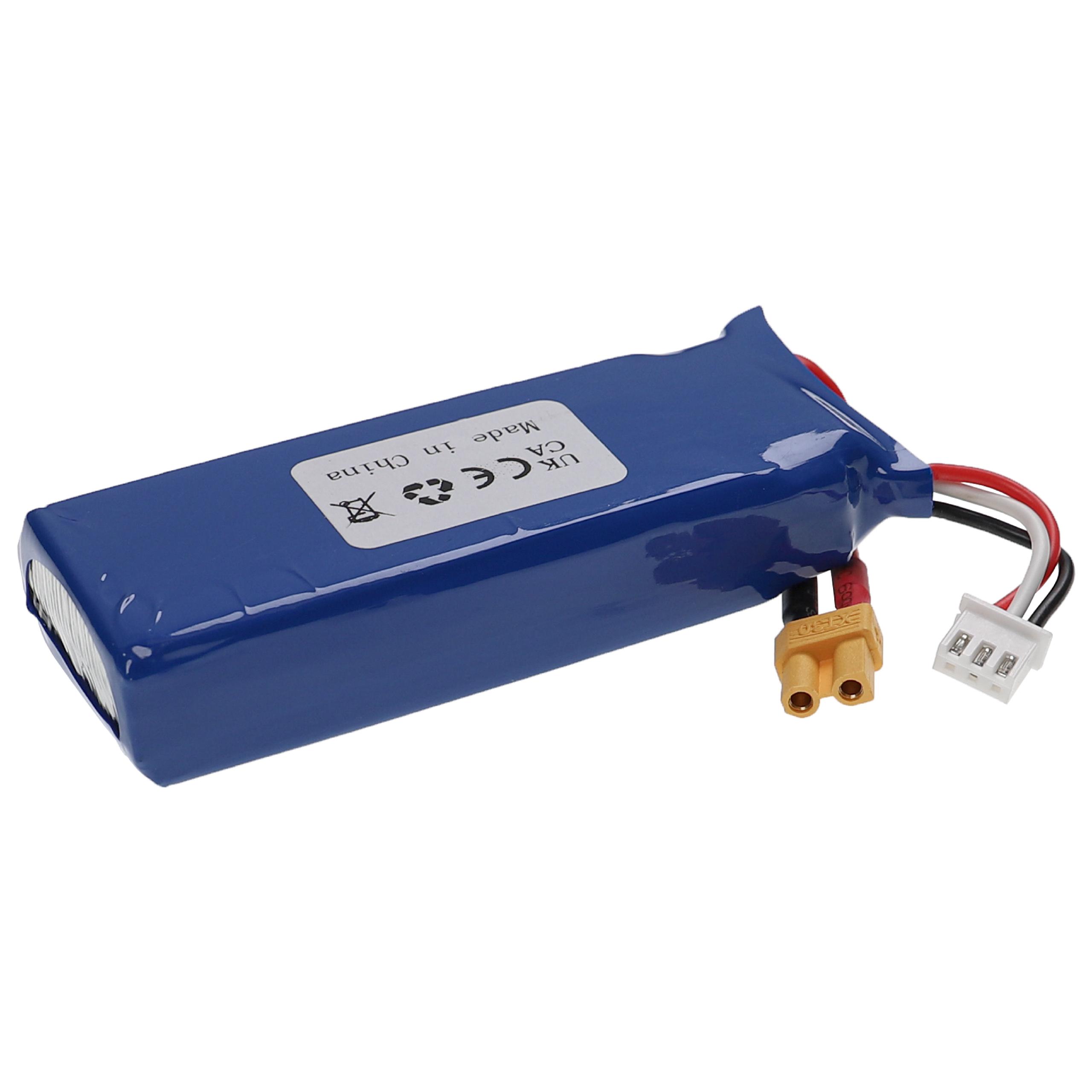 Bateria LiPo vhbw 2000 mAh 7.4V para Modelismo - Conector XT30 - Image 3