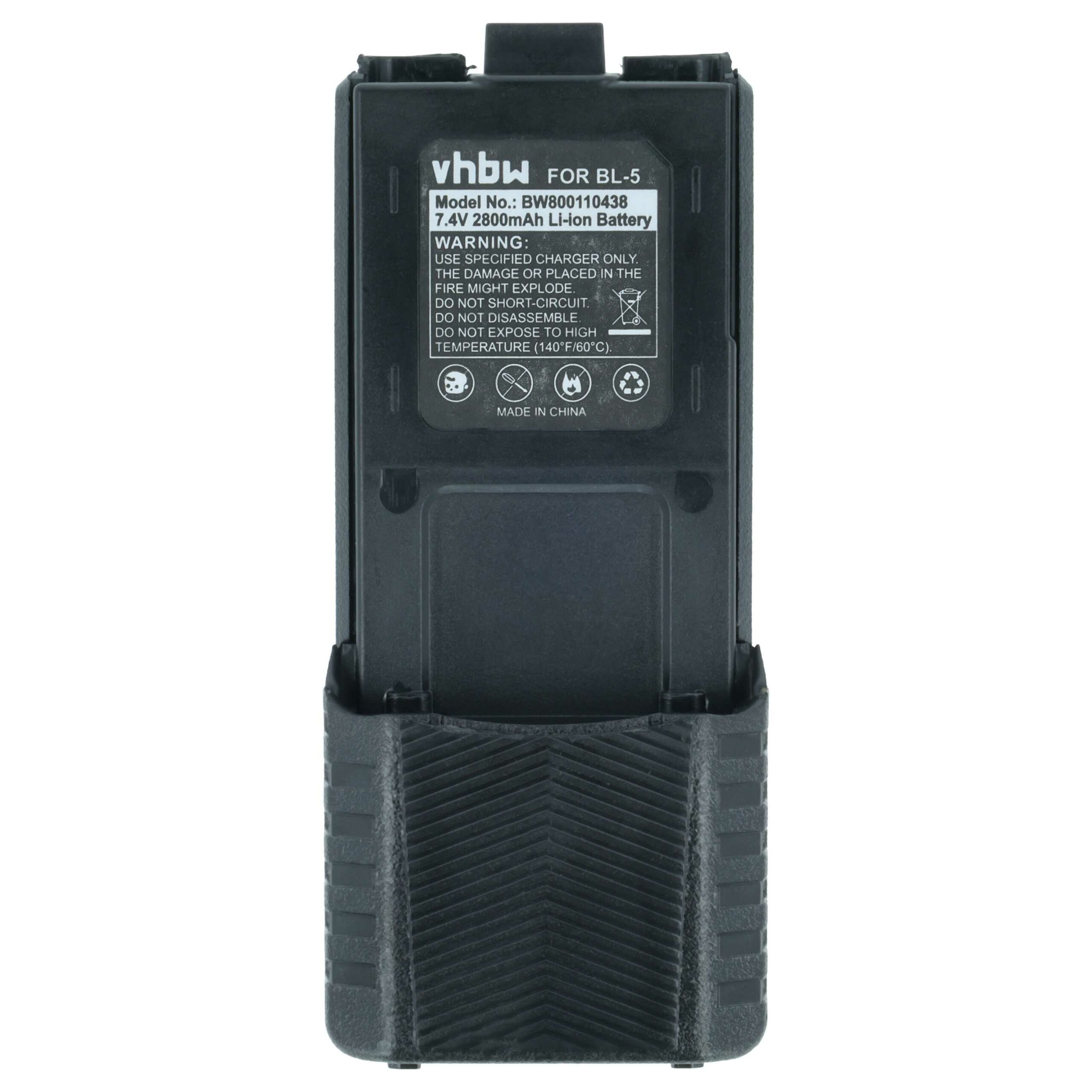 Bateria vhbw para Baofeng BL-5 - 2800 mAh 7.4 V Li-Ion - Image 3