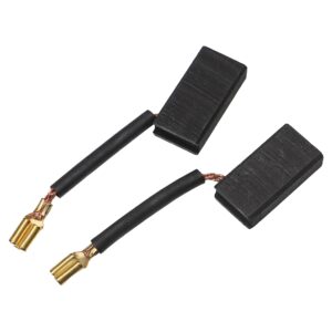 2x Escovas de Carvão Substituição Berner 584429-00 para Ferramentas Elétricas - 5.2 x 9.5 x 18 mm