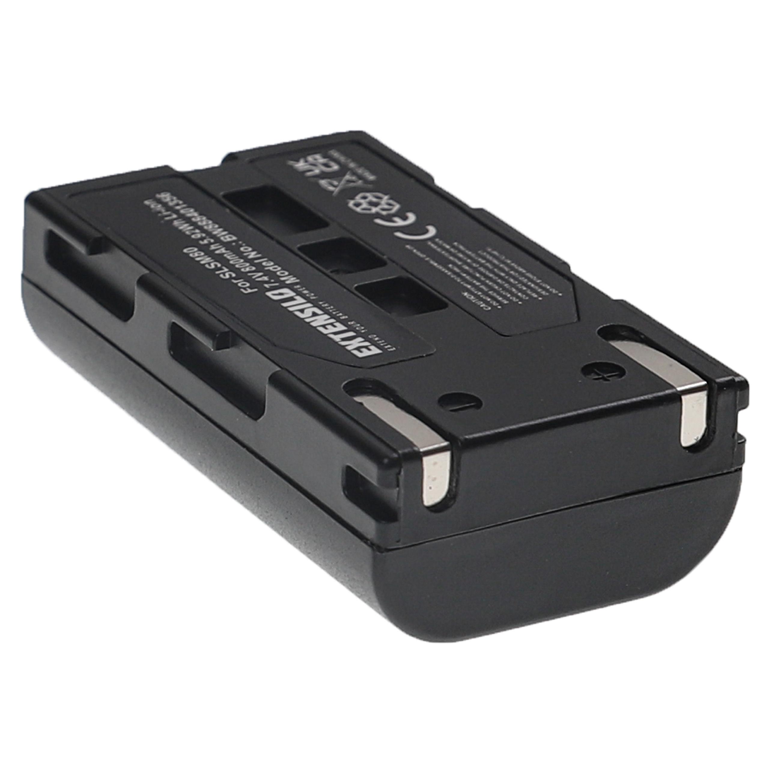 Bateria EXTENSILO para Câmaras Samsung - 800 mAh 7.4V Li-Ion (Kit 3 Unidades) - Image 4