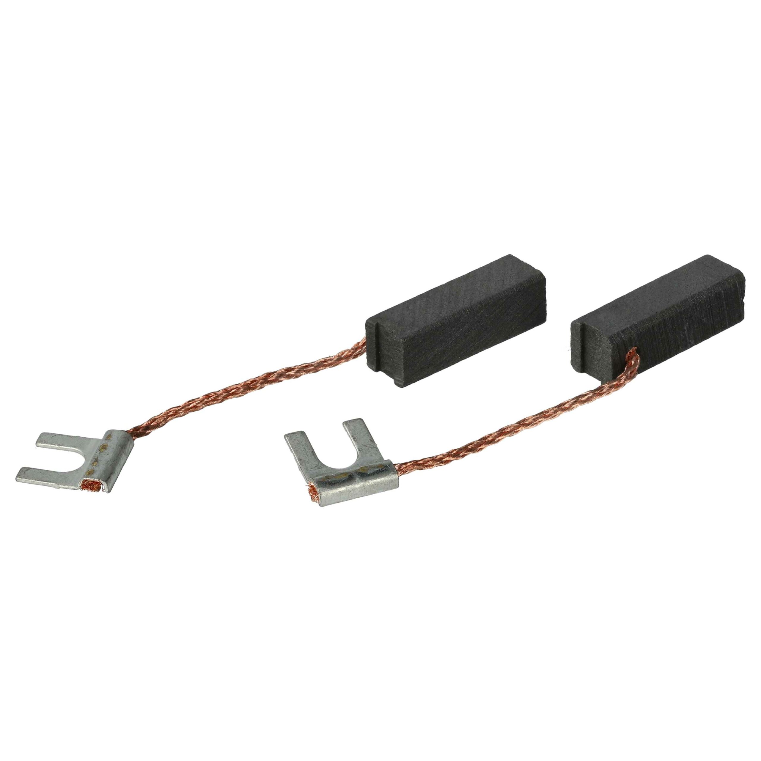 2x Escovas de Carvão Compatíveis com Bosch 1.607.014.101 para Ferramentas Elétricas - 6.4 x 6.4 x 20 mm