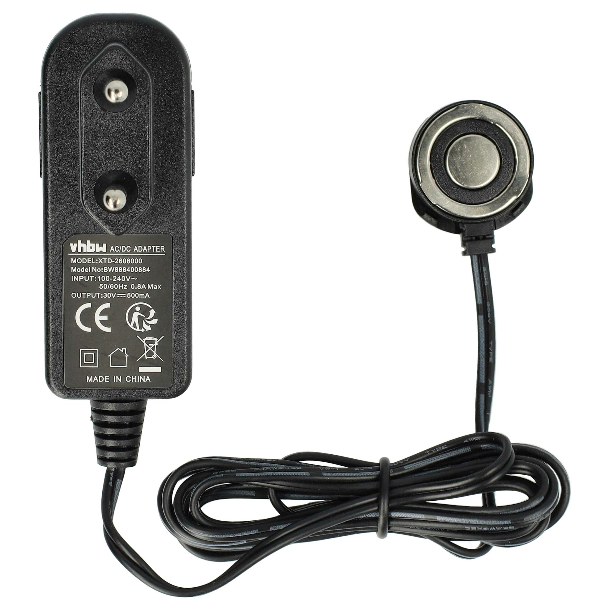 Carregador compatível vhbw para Philips ZD12D300050EU, CP0661/01 - Aspirador sem fios - Image 3