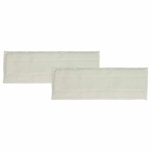 2x Pano de Limpeza Microfibra para Limpador a Vapor Kärcher 2.863-259.0 - 35 x 14 x 0.5 cm