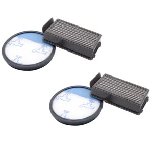 Conjunto de 2 Filtros HEPA vhbw para Aspirador Rowenta ZR005901 / Moulinex