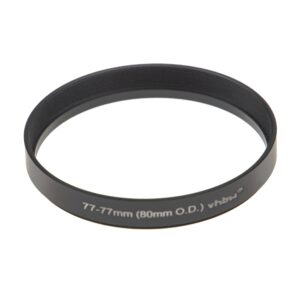 Anel Adaptador Step-Up 77 mm para Matte Box 80 mm - vhbw