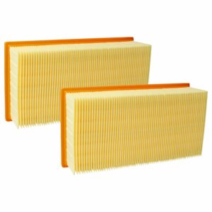 2x Filtro plissado para Festool 452923, 500558 e Aspiradores Kränzle