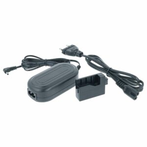Carregador de Câmara Canon - Substitui CA-PS700 DR-E5 ACK-E5 com Acoplador DC - 2 m, 7.4 V 2.0 A