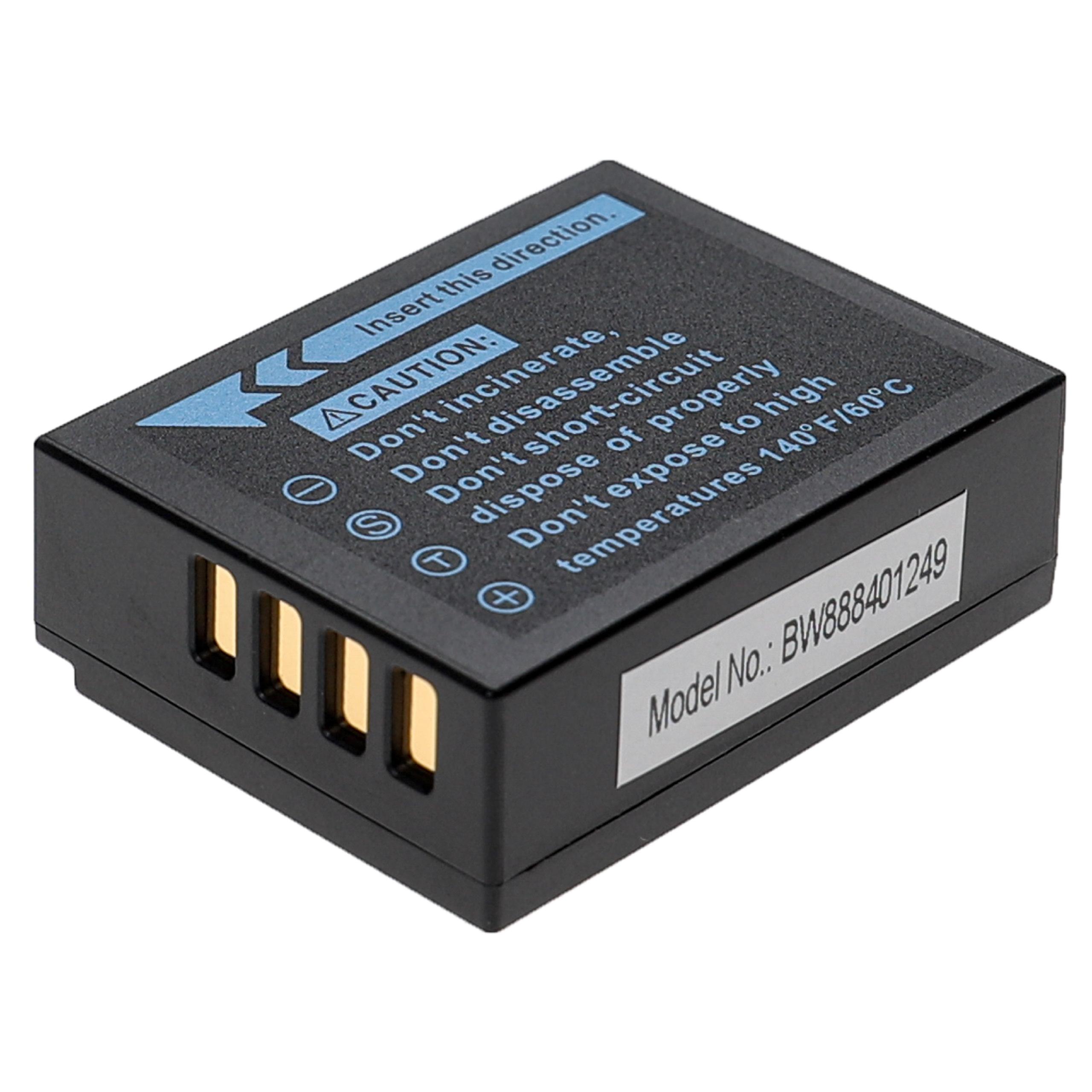 Bateria EXTENSILO para Fujifilm NP-W126/NP-W126s - 1140mAh, 7.2V, Li-Ion - Image 3