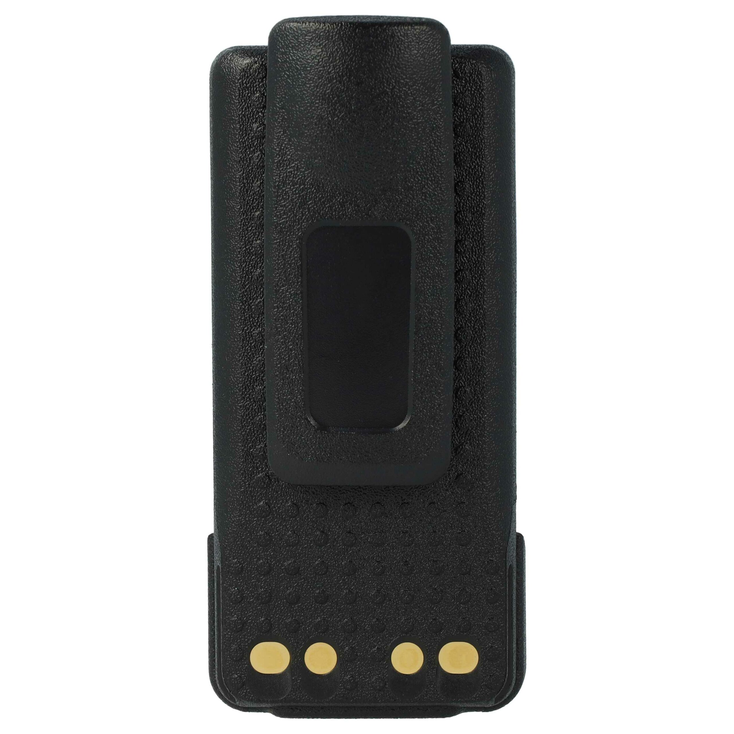 Bateria 5x para Rádio Motorola PMNN4406, PMNN4409BR, PMNN4406BR - 3000 mAh 7.4 V Li-Ion + Clip de Cintura - Image 4