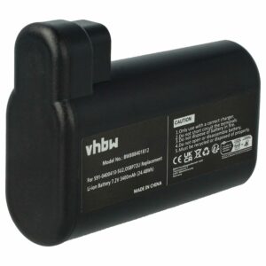 Bateria vhbw para Electrolux AEG S91-0400410-SU2, OSBP72LI - 3400mAh, 7.2V, Li-Ion