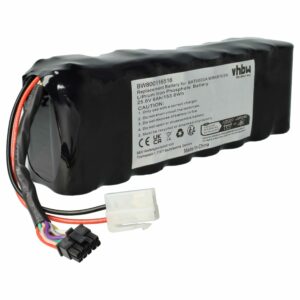 Bateria vhbw 6000mAh 25.6V Li-ion para Wolf Garten / Robomow / Cub Cadet (MRK6103A, MRK6105A, BAT6001B, BAT6000A, BAT6000C)