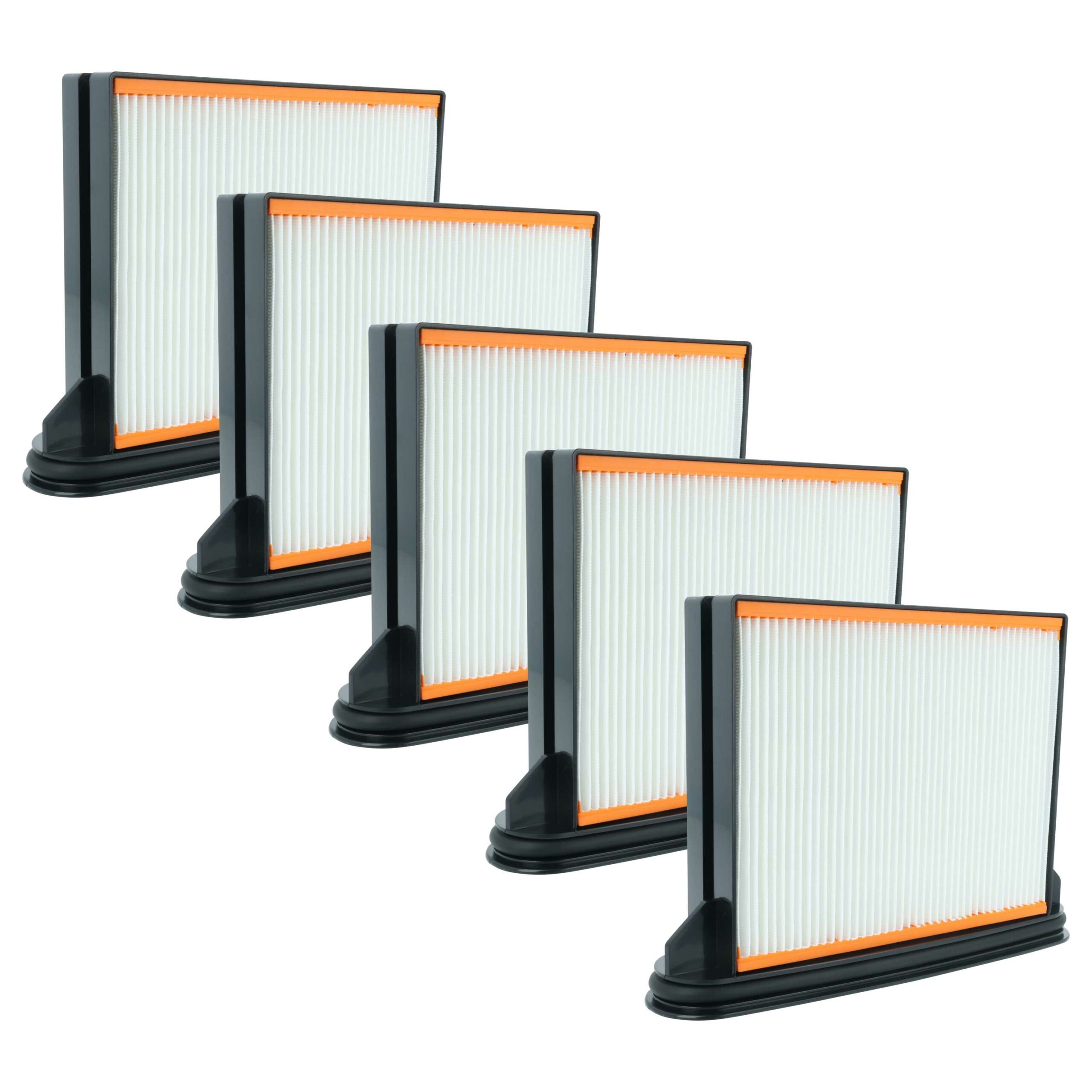 5x Filtro de Água Compatível Bosch 35301000, 2607432015 para Aspiradores vhbw
