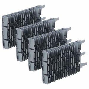 4x Escovas de Substituição Zodiac R0962800 para Robô de Limpeza de Piscina
