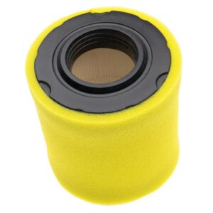 Conjunto de filtro de espuma e papel para cortador de relva Briggs & Stratton 798911, 591583 - vhbw