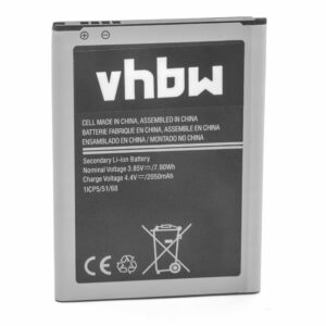 Bateria para Samsung EB-BJ120CBEGWW, EB-BJ120BBE, EB-BJ120CBU - 2000 mAh 3.85 V Li-Ion vhbw