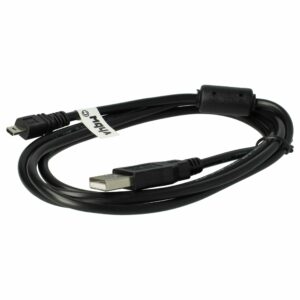Cabo USB para Câmara Casio EMC-5U, Fujifilm e Outras - 150 cm