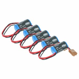 Bateria para Controlador CNC Omron C500-BAT08 / 3G2A9-BAT08 - 1700 mAh 3.6 V Li-SOCl2 (Pack 5)