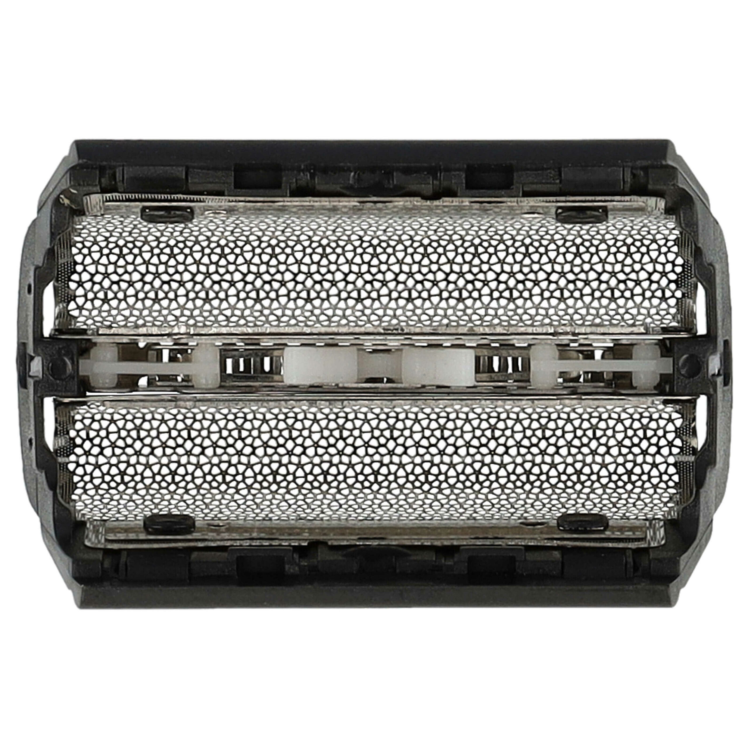 Lâmina dupla para barbear compatível com Braun SB505, 31B - com suporte, preta - Image 3