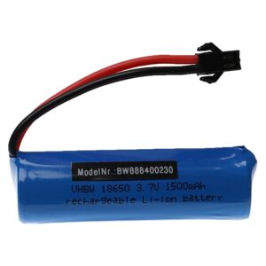 Bateria para Modelos de Radiocontrolo vhbw - 1500 mAh 3.7 V Li-Ion, Conector SM