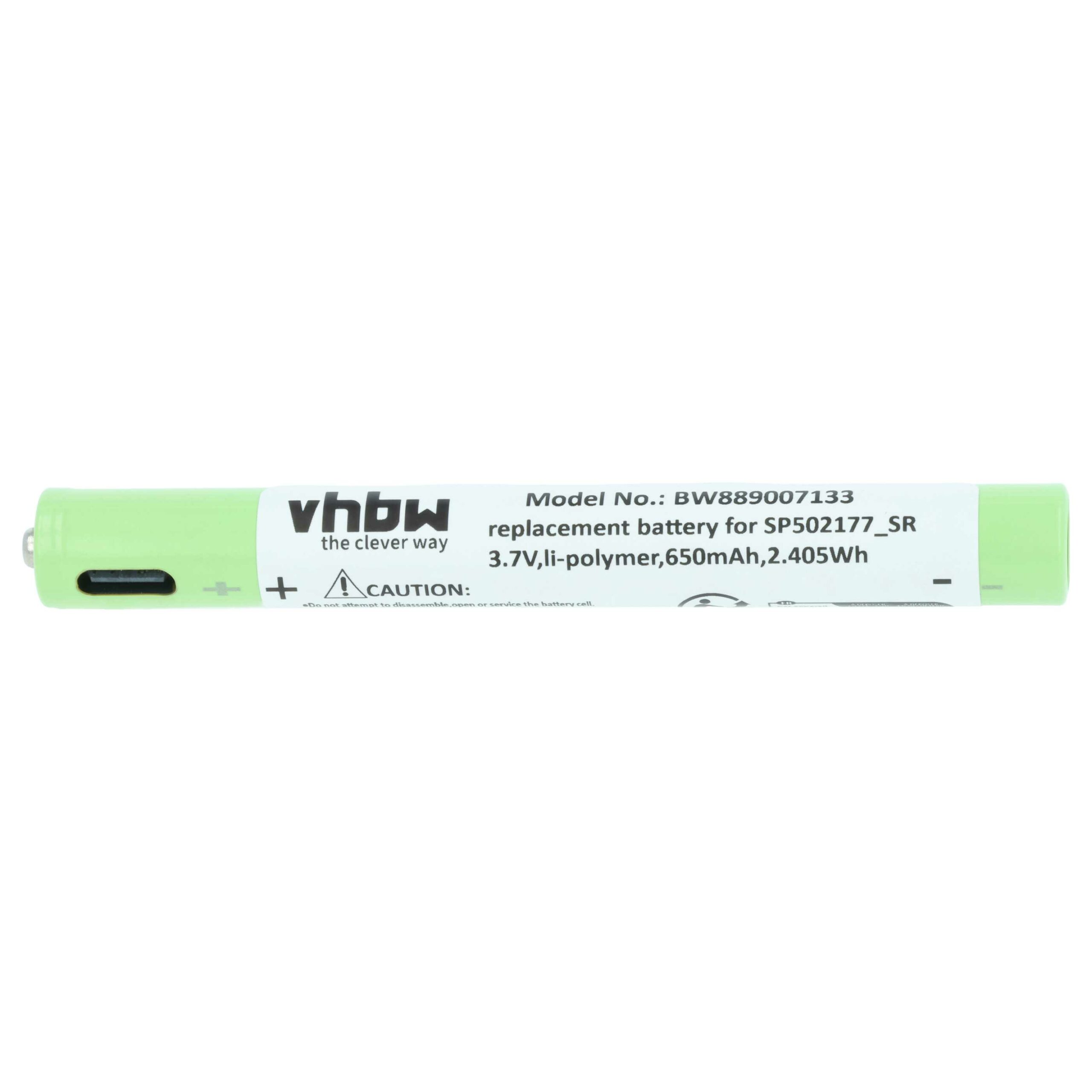 Bateria Compatível Ledlenser SP502177_SR - 650 mAh 3.7 V Li-polymer (Pack 2x) - Image 3