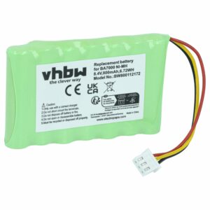 Bateria vhbw para Impressora Brother BA-7000 - 800 mAh 8.4 V NiMH