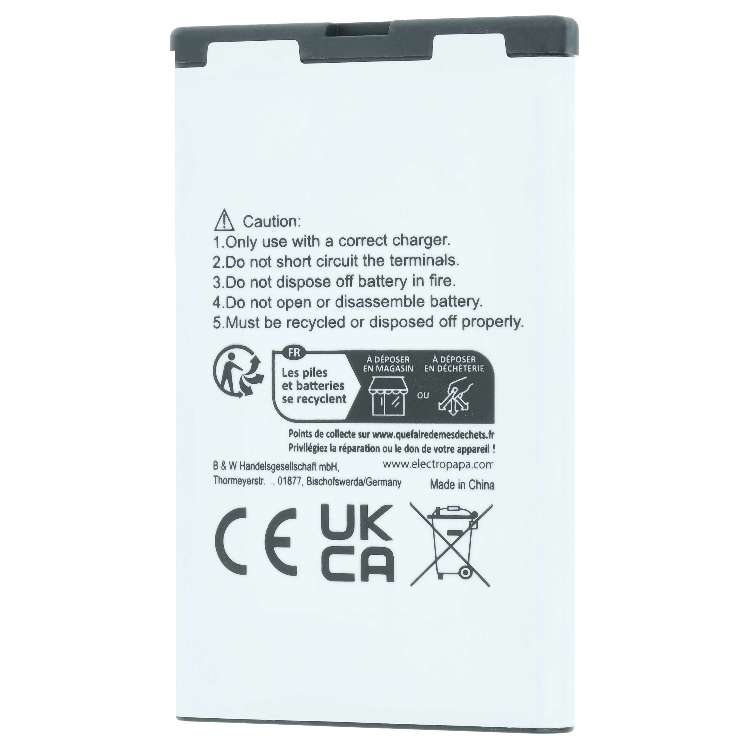 2x Bateria substitui Siemens S30852-D2371-X1 para telefone fixo Telekom - 1300 mAh 3.7 V Li-Ion - Image 4