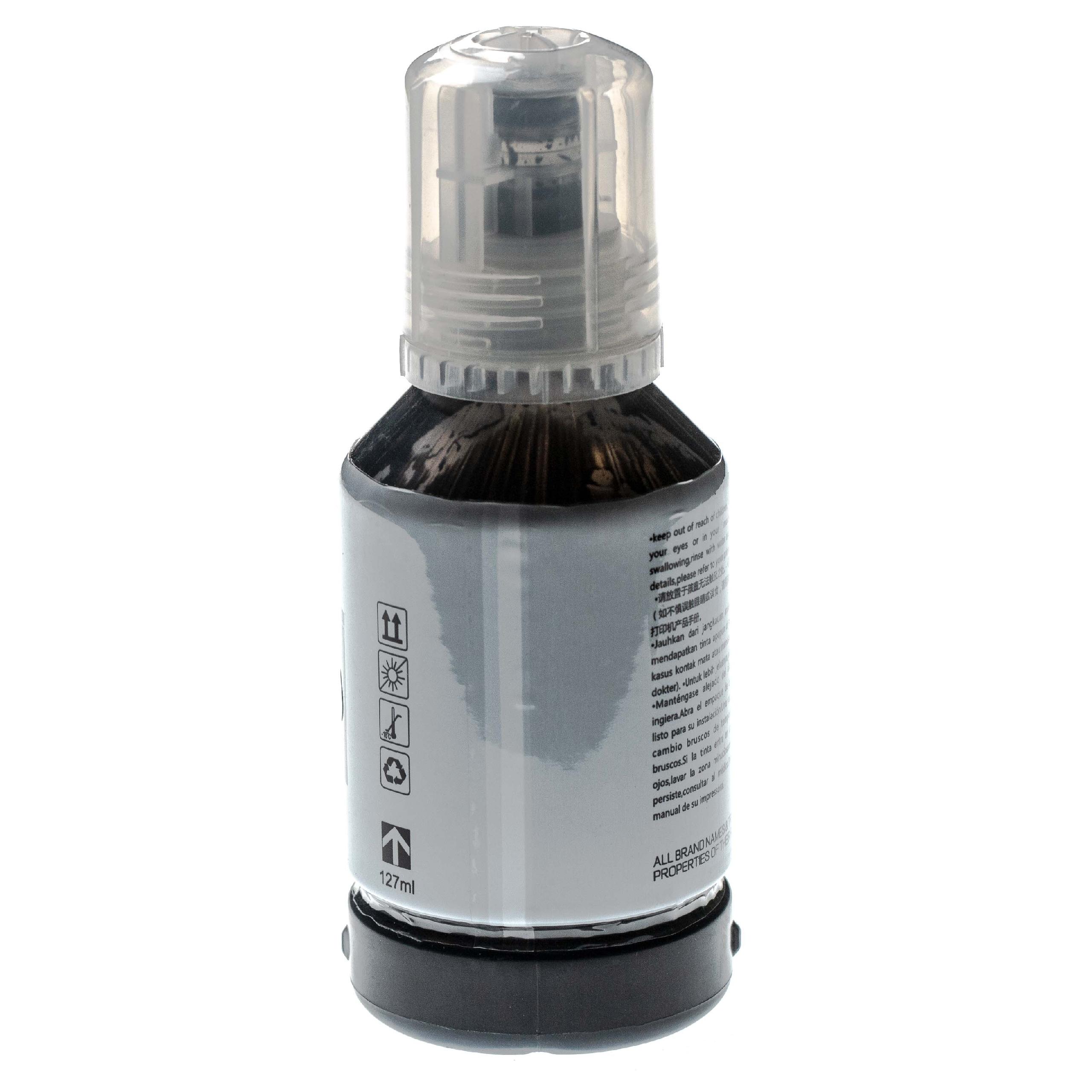 Tinta de Recarga Preta vhbw para Epson - Compatível com C13T03R140, 127 ml - Image 2