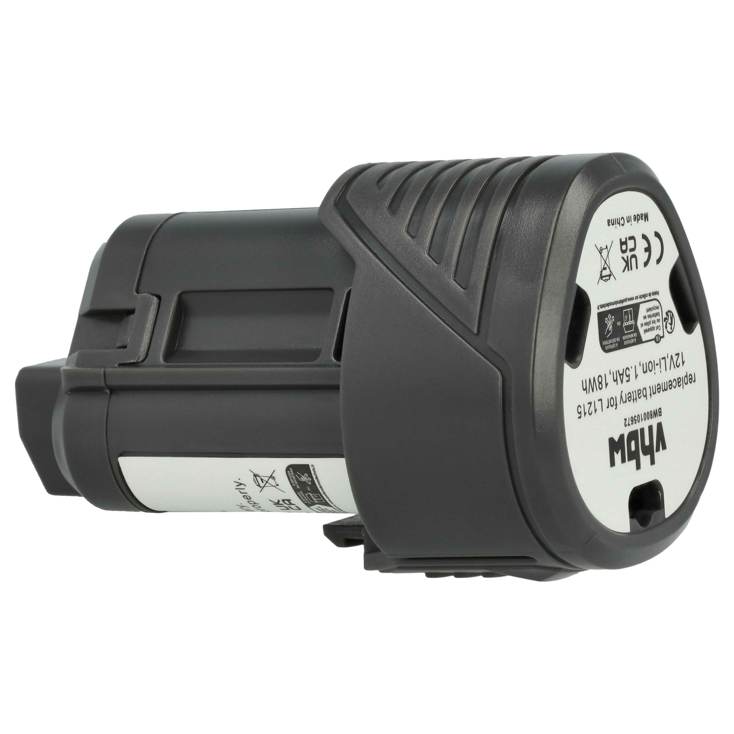 2x Bateria vhbw 12V 1500 mAh Li-Ion para AEG, Ridgid - Compatível com 4932352824, 584932, 4932 - Image 3