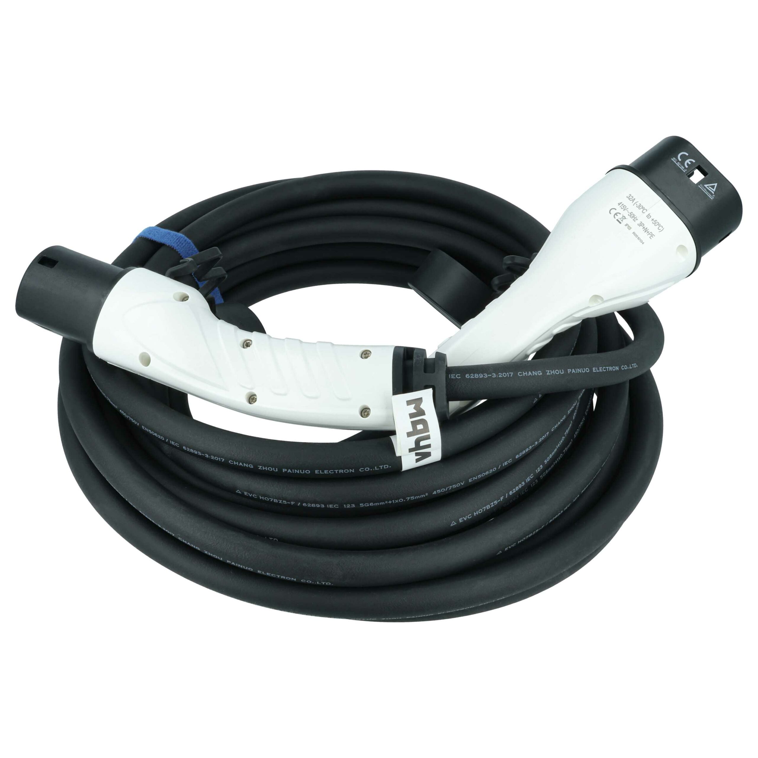 Cabo de Carregamento para Renault Zoe e Veículos Elétricos - Type 2 para Type 2, 3-fases, 32 A, 22 kW, 10 m - Image 4