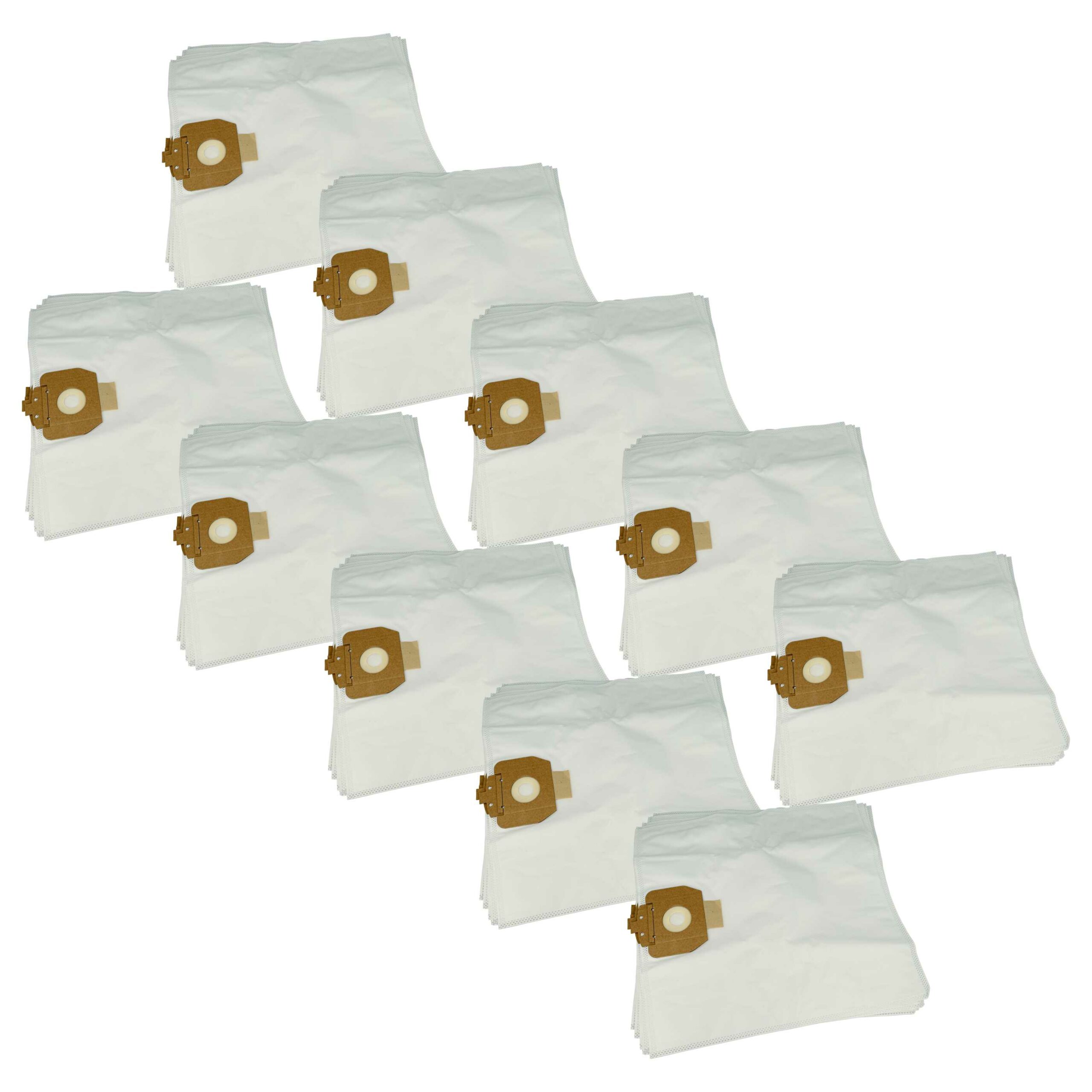 Pack 50x Sacos para Aspirador compatível com Diversey 7514886, 7514803 PowerPlus - Microfibra