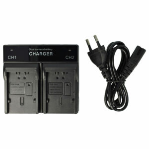 Carregador vhbw para Panasonic Lumix DMC-TZ1, DMC-TZ2, DMC-TZ3, DMC-TZ4 - 1 A, 4.2/8.4 V