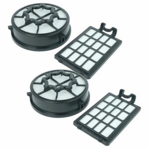Jogo de 2x Filtros de Substituição vhbw para Aspiradores AEG, Zanussi - Filtros HEPA, Pré-Motor e Escape