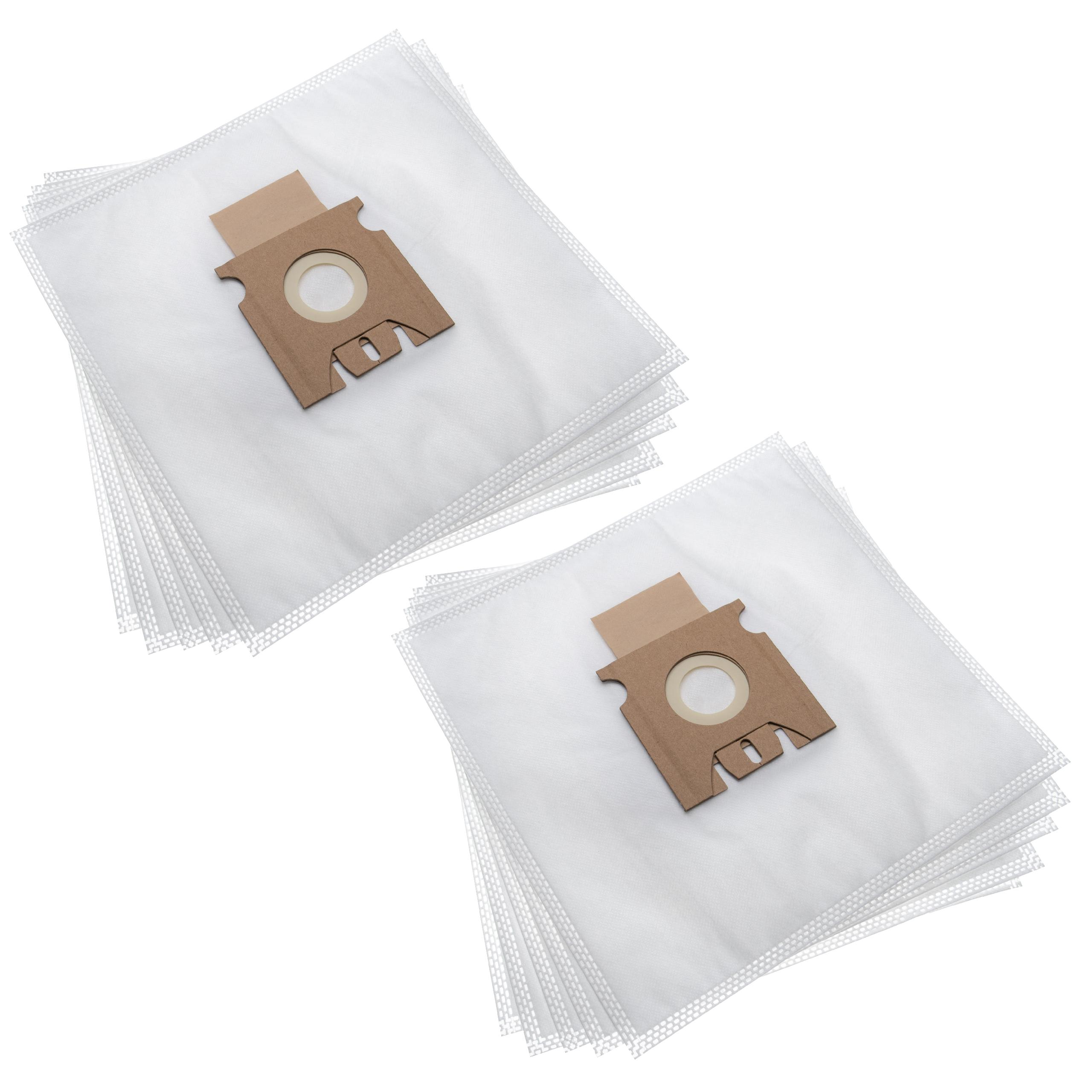 Pack 10x Sacos de Aspirador para Hoover 35601734, H77 - Microfibra vhbw - Image 3