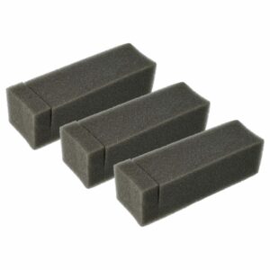 Kit 3 Filtros de Ar para Cortador de Relva Tecumseh 23410026 vhbw