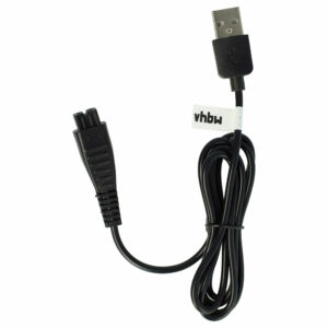 Cabo de Carregamento USB para Máquina de Barbear Panasonic RE7-59, RE7-68, RE7-51, RE7-40 - vhbw