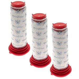 3x Filtro Motor de Substituição vhbw para Aspiradores Bosch (Compatível com 754176)