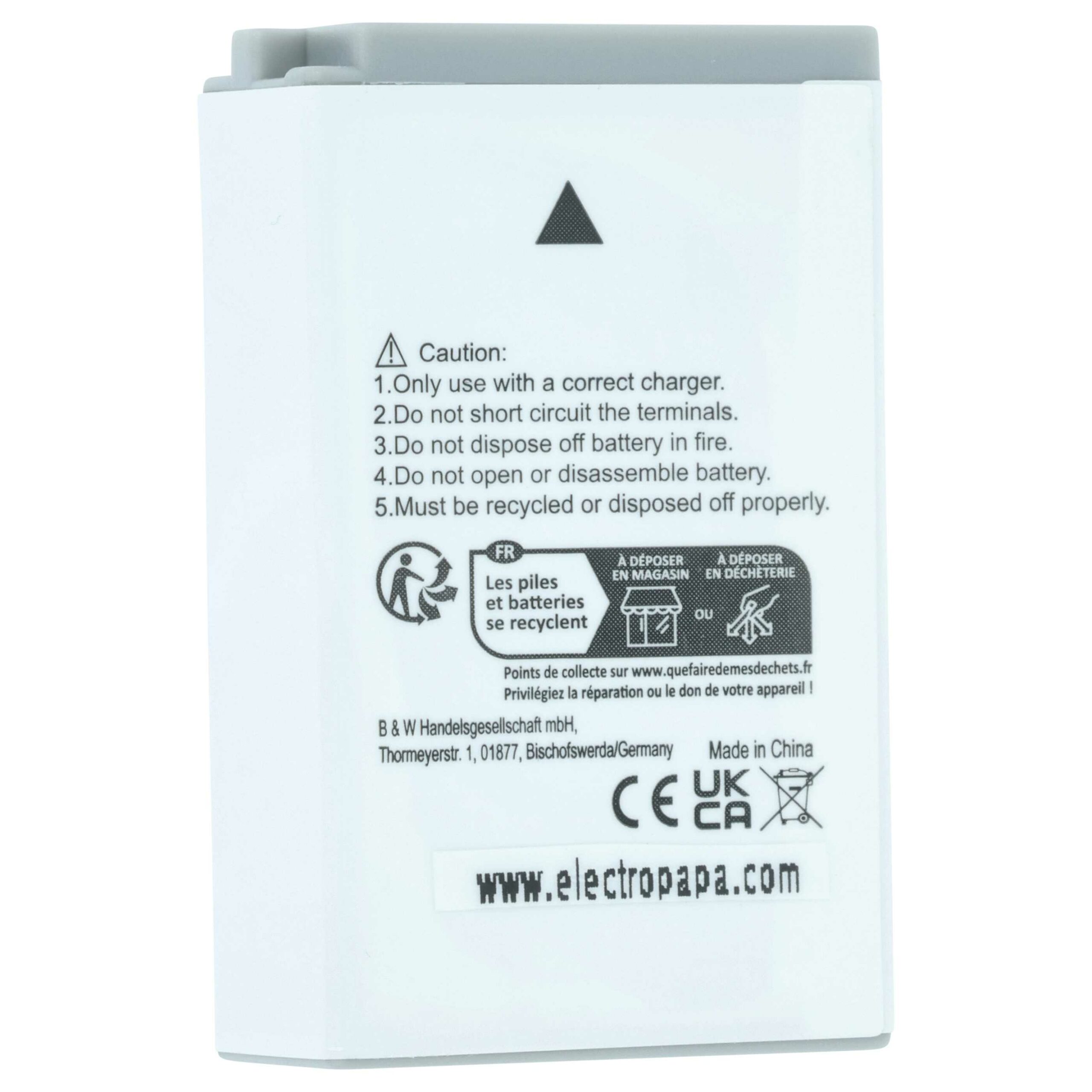 3x Bateria vhbw compatível com Nikon EN-EL24 - 800mAh, 7.2V, Li-Ion - Image 4
