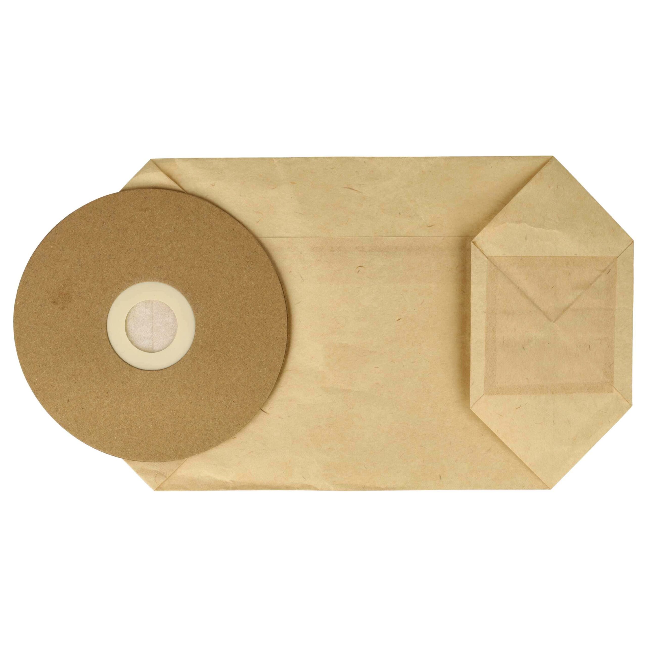 Pack 10 Sacos para Aspirador Cleancraft 7013353 - Papel/Cartão vhbw - Image 3