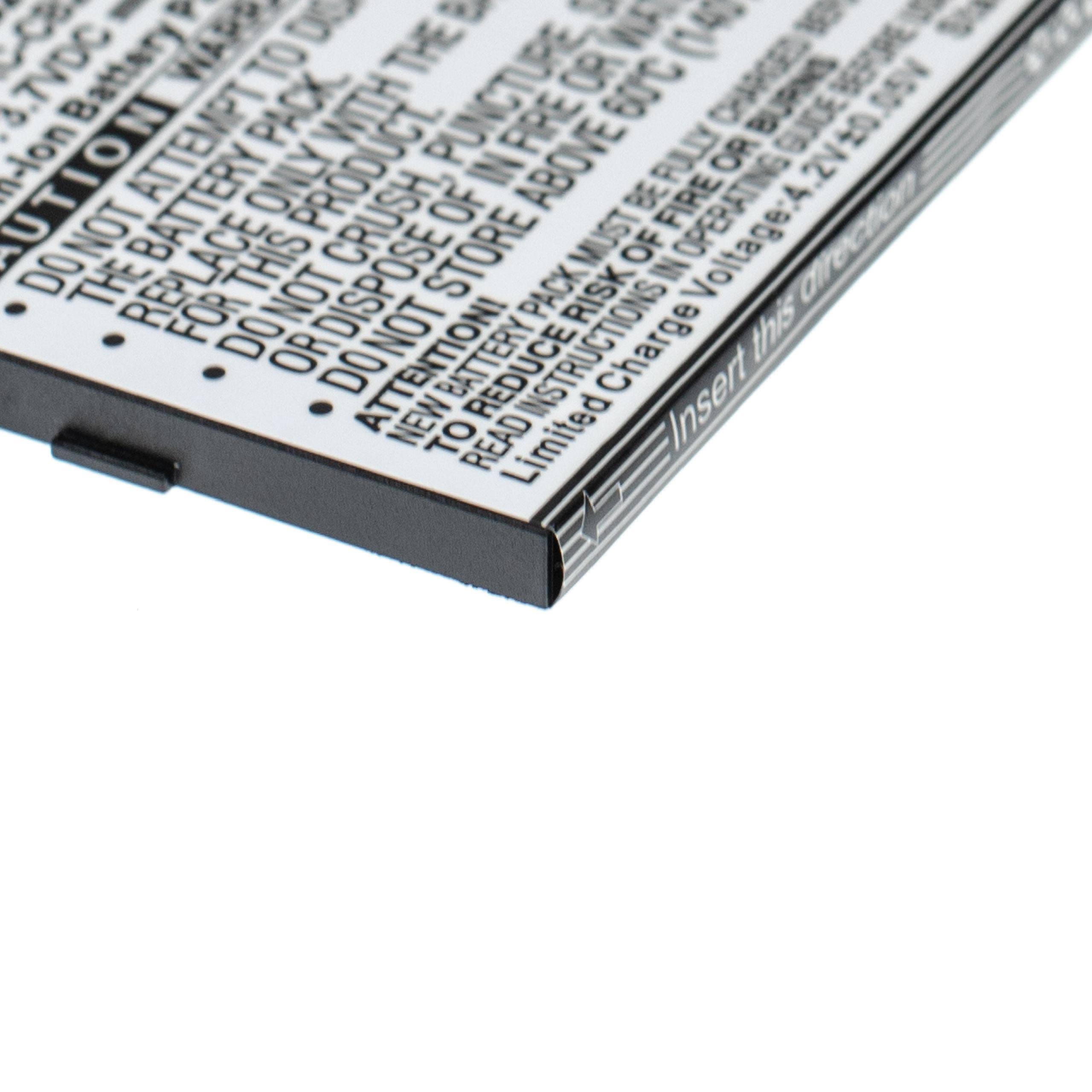 Bateria de Substituição para Comando Sonos 01000000118, URC-CB200 - 2000 mAh 3.7 V Li-Ion vhbw - Image 3