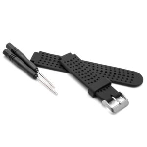 Pulseira L para Garmin Forerunner Smartwatch - 22mm, silicone preto