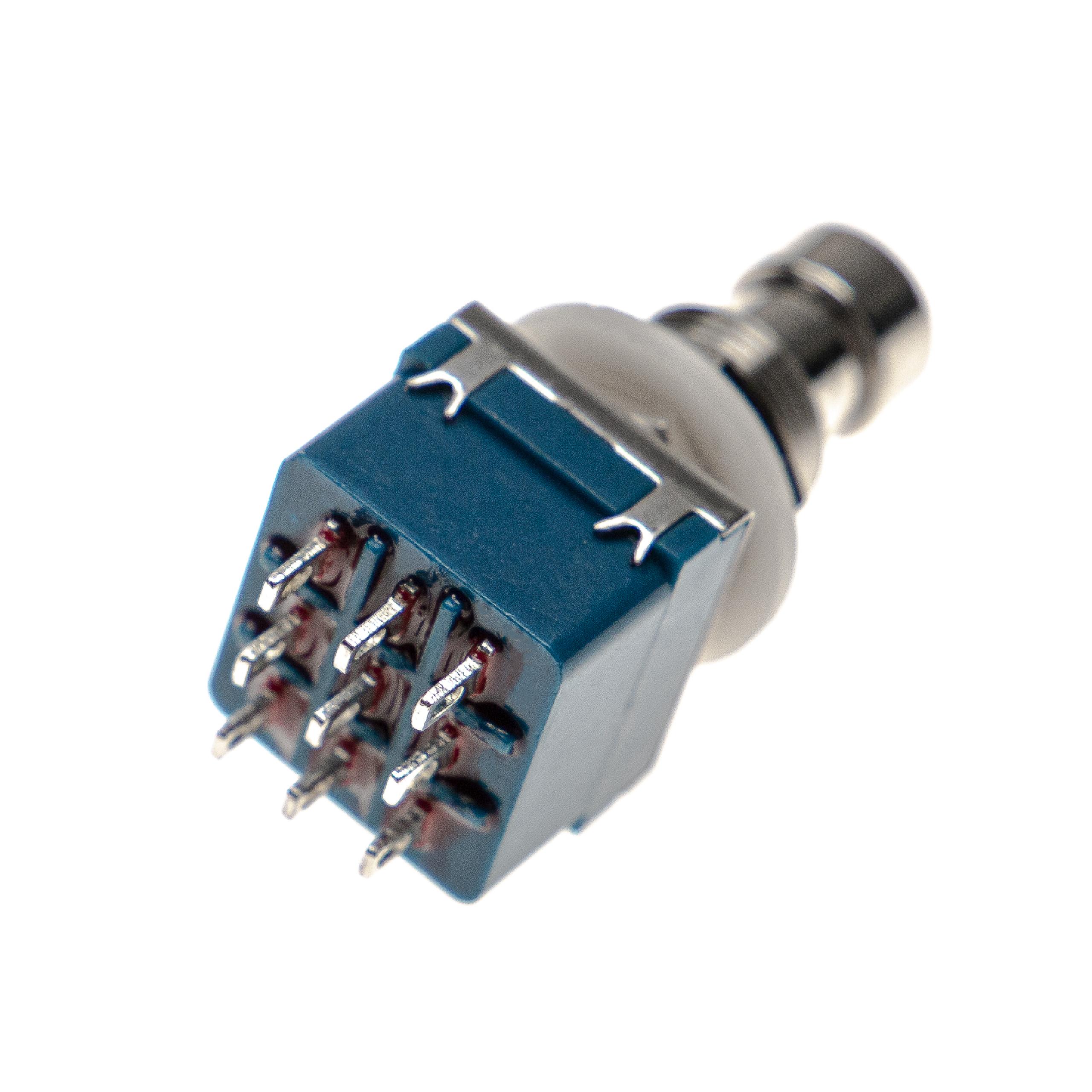 Pedal de Comando 3PDT para Efeitos de Guitarra - True Bypass vhbw - Image 3